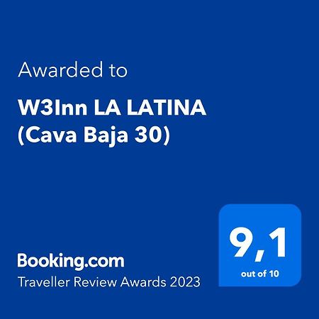 W3Inn La Latina Madrid Dış mekan fotoğraf